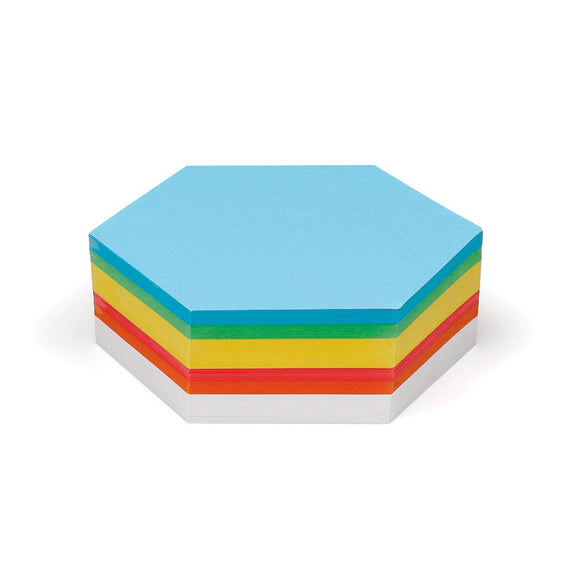 250 Pin-It Cards, hexagonal, assorted